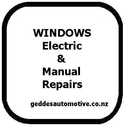 Electric & Manual Windows Repairs
