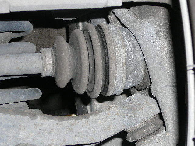 CV Boot Protecting CV Joint