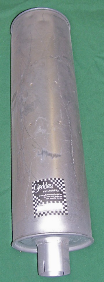 Oval Truck Muffler