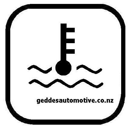 Engine Temperature Dash Light